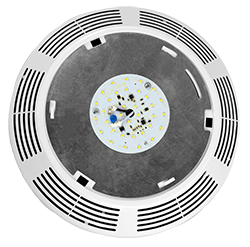 RV LED bathroom ventilation fan