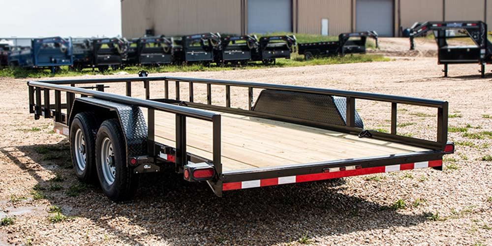 light duty trailer with Dexter spring axles