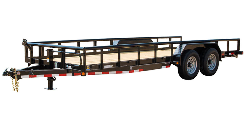 Lightweight trailer with Dexter spring axles